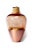Peach india vessel i, pia wüstenberg dimensions: d 20 x h 38 materials: glass, wood, copper handmade in europe, by...