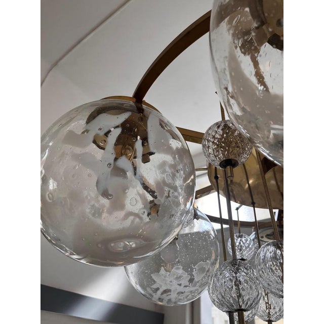 1970s Vintage Chandelier by Kamenicky Šenov, Czechoslovakia 1970s For Sale - Image 5 of 12