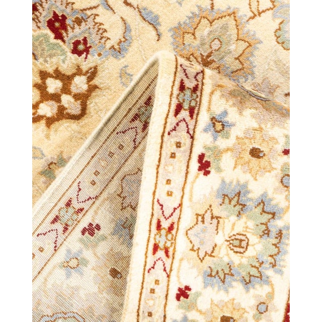 Mogul, One-of-a-Kind Hand-Knotted Area Rug in Ivory, 4' 1" x 6' 5" For Sale In New York - Image 6 of 8
