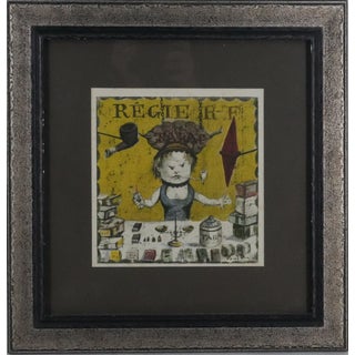 Tsuguharu Foujita, La régie, Lithograph For Sale