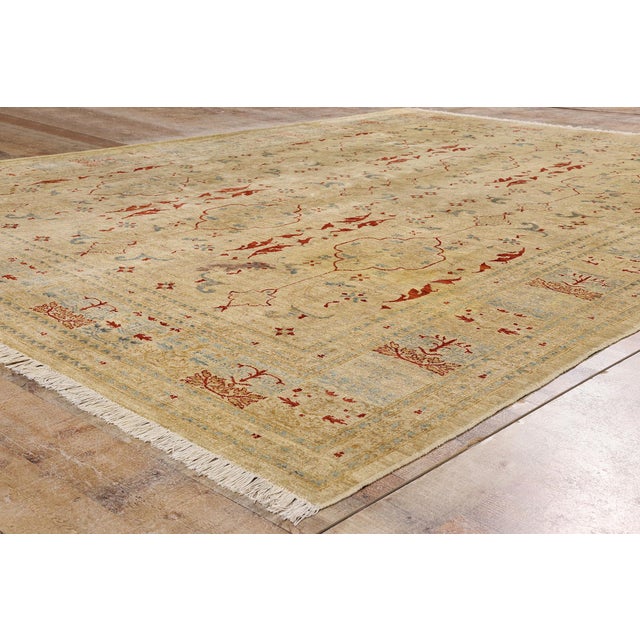 Vintage Pakistani Rug - 08'10 x 11'02 For Sale - Image 9 of 11