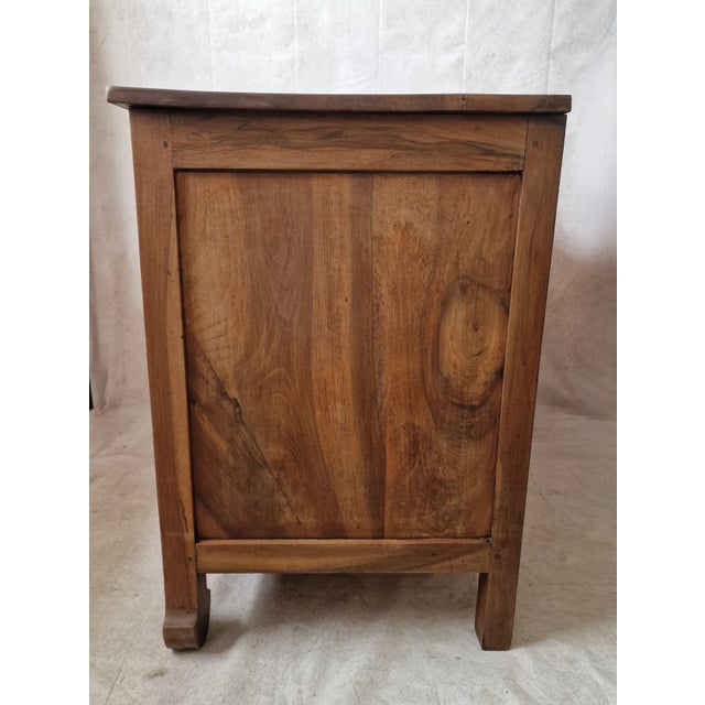 Biedermeier Chest of Drawers in Walnut, 1890s For Sale - Image 8 of 11