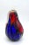 Murano 20th Century Murano Italian Red and Blue Glass Pear Fruit Paperweight For Sale - Image 4 of 9