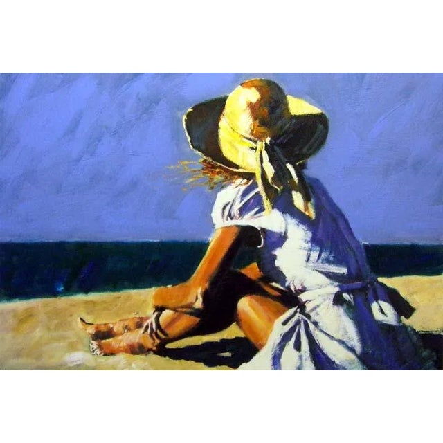 "Sunny" by Aldo Luongo Original Limited Edition Giclee on Paper Hand Signed by the Artist Image Size: 25" x 37" Paper...
