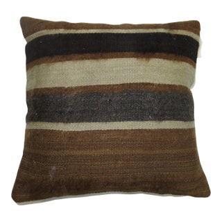 Early 21st Century Turkish Mohair Rug Pillow - 1'3" x 1'3" For Sale