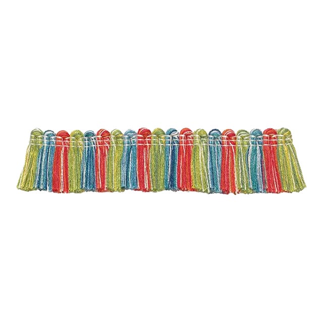 Sample - Schumacher Biarritz Ruche in Juicy Fruit For Sale