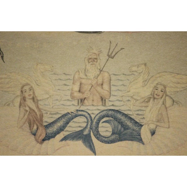 Fabulous TWA Skyliner certificate presented to (philanthopist) Seymour H Knox for having flown from New York to London on...