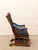 1870s Antique Attributed to George Hunzinger Barley Twist Mahogany Needlepoint Rocking Chair For Sale - Image 10 of 10