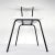 Black Mid-Century Modern Chair by Wim Rietveld for Auping For Sale - Image 8 of 11