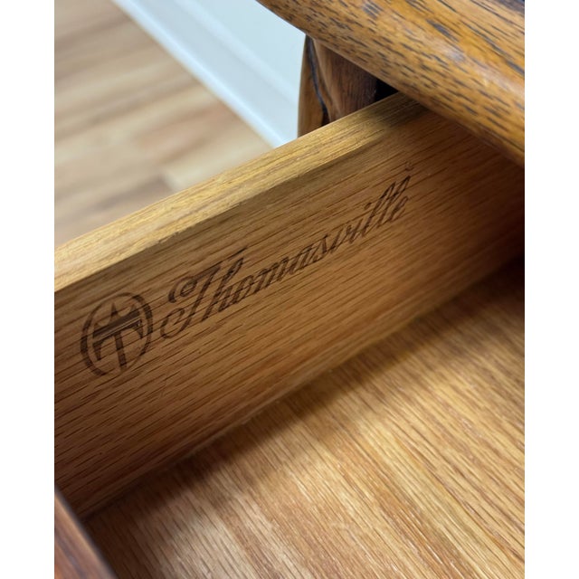 Vintage Thomasville Furniture French Provincial Camille Collection Secretary Desk For Sale - Image 11 of 13