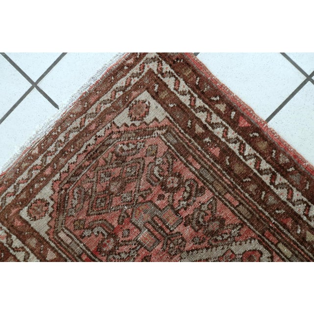 1940s, Vintage Persian Hamadan Rug 2' X 3' For Sale - Image 11 of 11