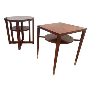 Bolier & Company Kata & Atelier Designer Side Tables by John Black and Michael Vanderbyl - Set of 2 For Sale