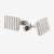 Modern Vintage Estate Bvlgari Sterling Silver Cufflinks For Sale - Image 3 of 12