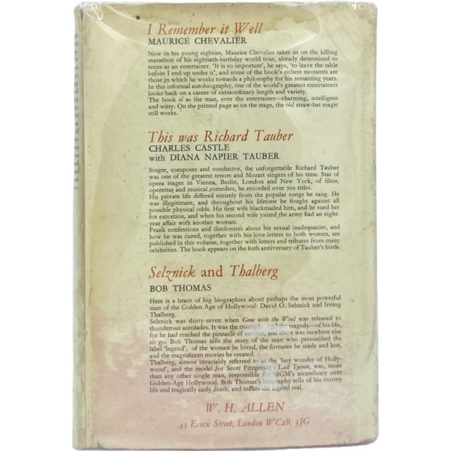 The Garden of Allah by Sheilah Graham 1971 Hardcover Book Hollywood Hotel Uk Ed. For Sale - Image 9 of 12