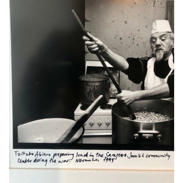 1990s Edward Serotta, Photo Tzitzko Abinun Jewish Cooking Budapest Vintage Silver Gelatin Photograph, c.1990s For Sale - Image 5 of 6