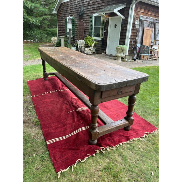 French 18th Century French Harvest Table For Sale - Image 3 of 12