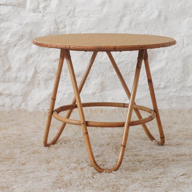 Mid-Century Modern Bamboo Coffee Table, France, 1960s For Sale - Image 13 of 13