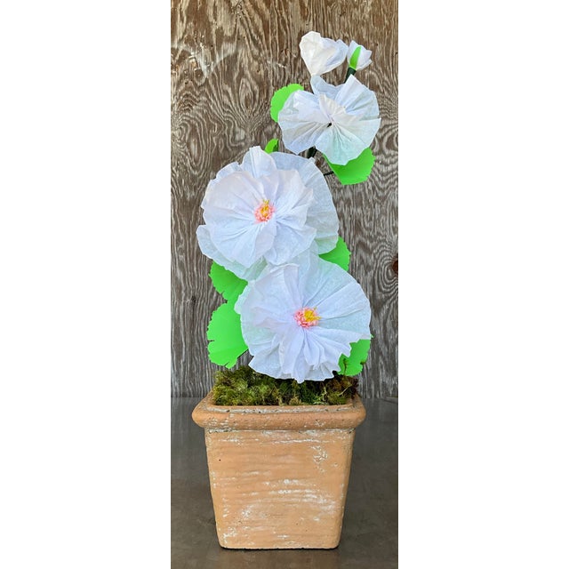 Contemporary Hand Rolled Paper Flowers For Sale - Image 4 of 9
