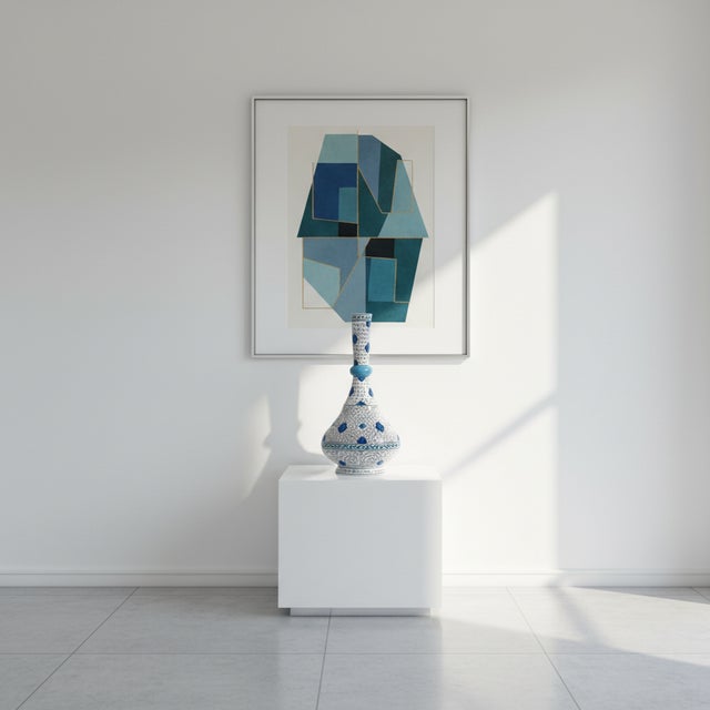 The Infinite Spiral: The Knobbed Halic Vase This Handmade Ceramic Vase is a masterpiece of rhythm and patience. Standing...