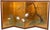 "Plum Blossom, Peonies and Irises" by Kokei, Showa Era Japanese Byobu Screen For Sale - Image 4 of 18