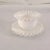 Midcentury Milk Glass Mayonnaise Bowl with Under plate and Ladle Gorgeous White Glass Dip Condiment Bowl, no makers mark....