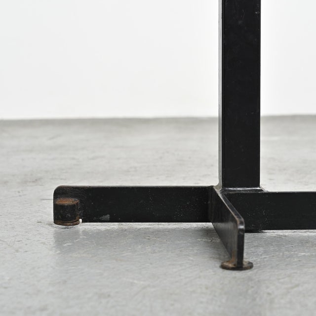 Modern Square Table by Charlotte Perriand for Les Arcs, 1970s For Sale - Image 3 of 11