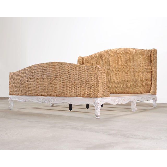Ralph Lauren Organic Woven Seagrass Antibes Bed King-Sized For Sale In Sacramento - Image 6 of 18