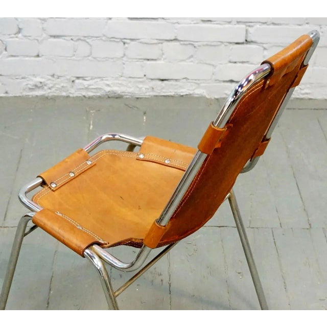 Mid-Century Les Arc Chair by Charlotte Perriand, 1968 For Sale - Image 13 of 14
