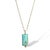 Contemporary Elongated Turquoise Necklace For Sale - Image 3 of 3