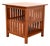 Stickley Mission Oak Arts & Crafts Spindle Side Table, Newly Refinished For Sale