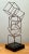 Vintage Geometric Metal Cube Sculpture For Sale - Image 4 of 12