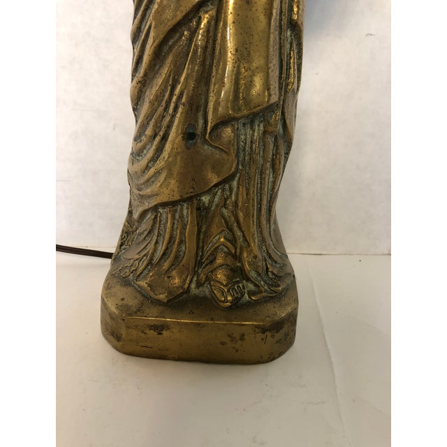Vintage Brass Statue of Liberty Lamp Chairish