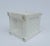 White Vintage White Porcelain Boxwood Basketweave Orchid Planter For Sale - Image 8 of 9