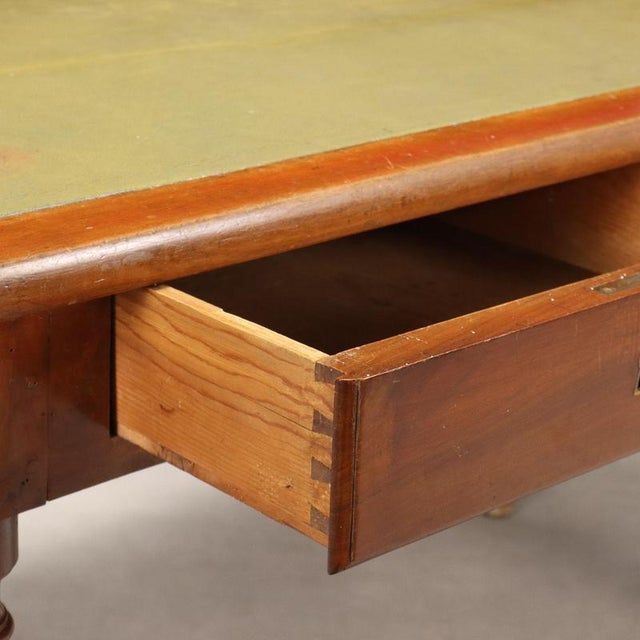 Antique Desk in Walnut, 1850s For Sale - Image 5 of 9