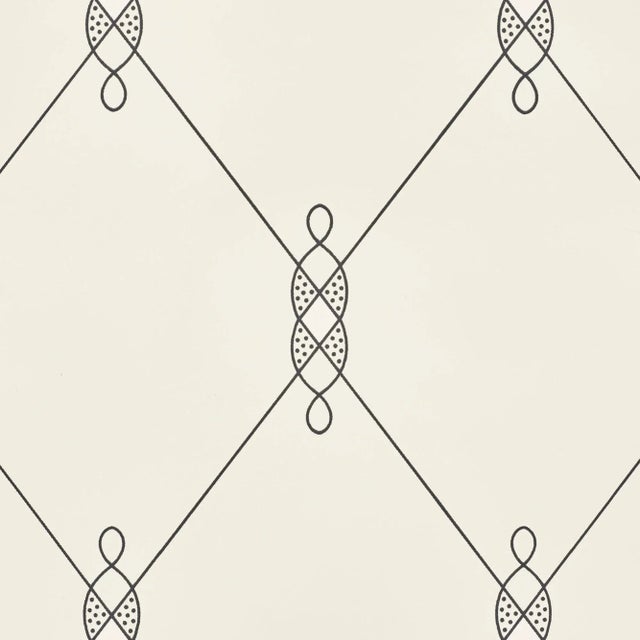 Contemporary Sample - Schumacher X David Oliver Diso Wallpaper in Parchment For Sale - Image 3 of 4