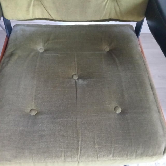 Wood Mid-Century Modern French Armchairs by Alain Richard, 1950s, Set of 2 For Sale - Image 7 of 10