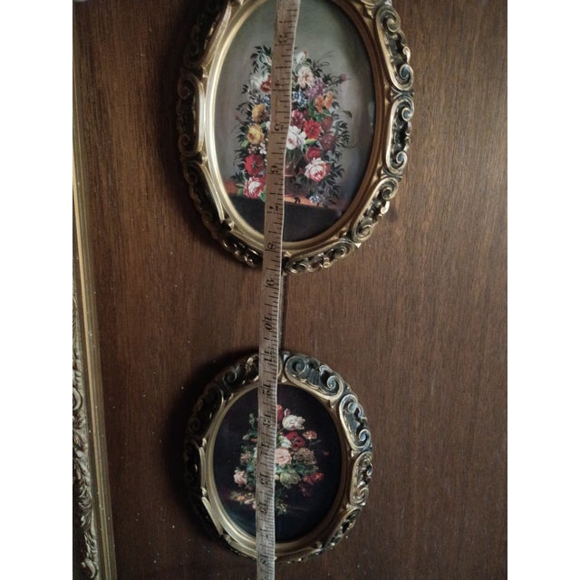 Plastic Vintage Floral Frames For Sale - Image 7 of 10