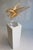 Mid-Century Modern Mid-Century Italian Murano Glass Eagle Sculpture with Gold Leaf by Arnaldo Zanella, 1970s For Sale - Image 3 of 18