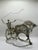 Mid 20th Century Vintage Rare Wire Harness Racing Sculpture, Horse and Sulky Folk Art For Sale - Image 5 of 9