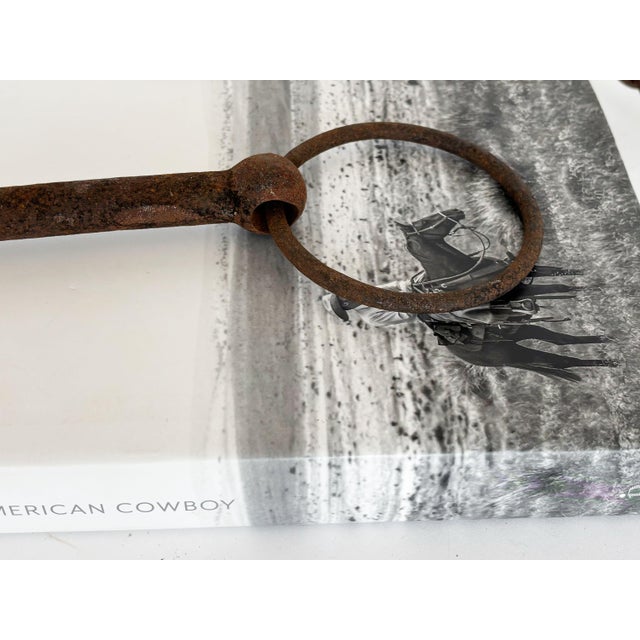 Metal 1900s Antique Horse Bits, Set of 2 For Sale - Image 7 of 8