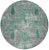 Nicolette Mayer Byzantine Jewel Green 16" Round Pebble Placemat, Set of 4 For Sale