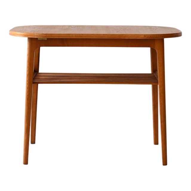 Scandinavian Oak Coffee Table, 1960s For Sale