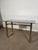 Metal Mid-Century Italian Brass Desk and Chair, 1970s, Set of 2 For Sale - Image 7 of 14