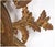 Wood Vintage Carved Gilt Armorial Wall Crest Sculpture For Sale - Image 7 of 17