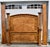Tuscan Vtg. Queen Size Wood Tuscan Style Complete Bed W/Rails For Sale - Image 3 of 17