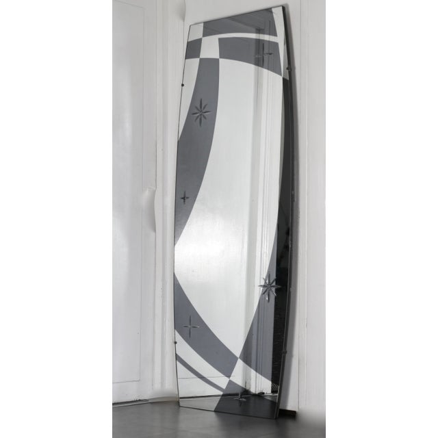 Mirror by Jaqcues Hitier for Marly Frères, France, 1960s For Sale - Image 15 of 17