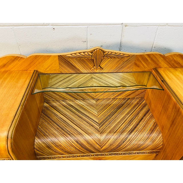 Art Deco Waterfall Style Vanity Chairish