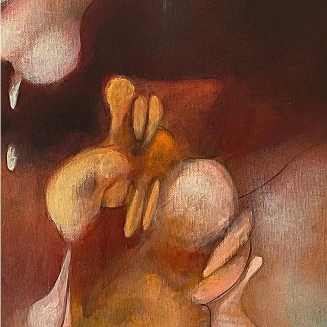 Abstract Daniel Ketelhut, "Playground Jupiter" Original Oil on Canvas, 2022 For Sale - Image 3 of 4