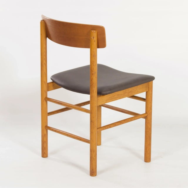 Wood Danish Teak & New Brow Leather Chair from Farstrup, 1960s For Sale - Image 7 of 13