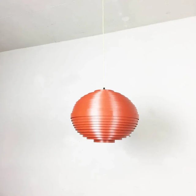 Extra Large Mid-Century Modern Austrian Hanging Lamp by Vest Lights, 1960s For Sale - Image 10 of 11